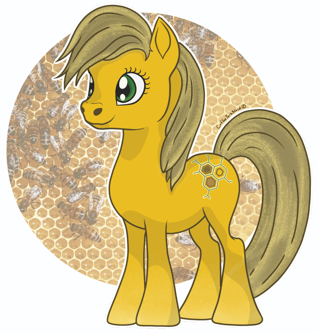 Golden Honeycomb Adoptable&nbsp;Pony!